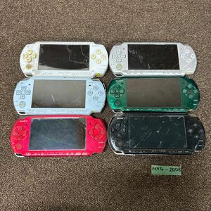 MYG-2008 激安 ゲー厶機 PSP 本体 SONY PSP-3000 PSP-2000 PSP-1000 動作未確認 6点 まとめ売り ジャンク 同梱不可