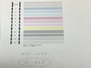 No.K447プリンターヘッド ジャンク QY6-0083 CANON キャノン 対応機種：MG6330/MG6530/MG6730/MG7130/MG7530/MG7730/iP8730