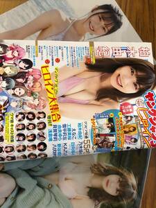 【新品未読】浅倉唯 クリアポスター 付録 ヤングジャンプヒロイン 2022年1月号 乃木坂46 ポストカード 柏木由紀 ウマ娘 両面クリアファイル