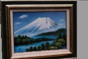 ６号　油絵　富士山　　　　　　　　　　　　　　前はアクリル