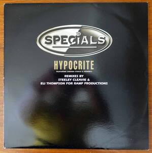 The Specials（ザ・スペシャルズ）12インチ「Hypocrite」UKプロモ盤 KUFFTDJ 3 新品同様 レア 再生確認済み