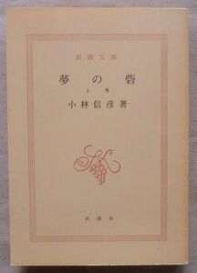 ☆文庫☆夢の砦 上巻☆小林信彦☆初版発行☆会社というもの☆カレンダー・ガール☆