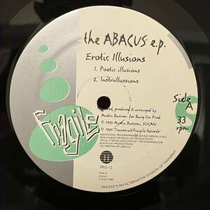 Abacus - The Abacus E.P. ( Fragile Records Transmat Derrick May Carl Craig chicago detroit deep house ディープハウス )