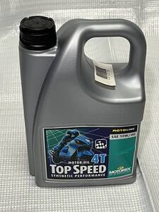 [未開封品] MOTOREX TOP SPEED 4T エンジンオイル 10W-40 4L