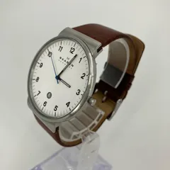 ã€�ã‚¤ã‚ªãƒ³åºƒåº—ã€‘ ä¸­å�¤ SKAGEN | ã‚¹ã‚«ãƒ¼ã‚²ãƒ³ è…•æ™‚è¨ˆ ã‚¢ãƒŠãƒ­ã‚°ã‚¯ã‚©ãƒ¼ãƒ„ SKW6082 ã‚·ãƒ«ãƒ�ãƒ¼ ã€�131ã€‘