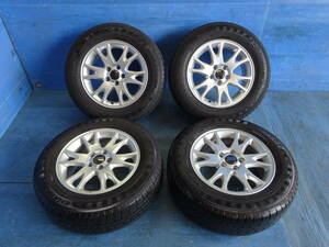 ボルボ XC70純正16インチホイール 4本 7J +49 5H 108 DUNLOP ENASAVE RV504 215/65R16 VOLVO V70XC ダンロップ エナセーブ RV504