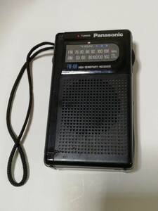 パナソニック Panasonic FM AM ラジオ ポケットサイズ RF-501 動作確認済み 