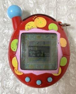 【通電確認済】超じんせーエンジョイ！たまごっち プラス ビーズレッド BANDAI WiZ 2004 Tamagotchi レトロ 貴202 三