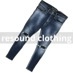 定価3.8万 resound clothing LOAD DENIM 1 デニム