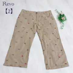 【レボ/Revo.】メンズハーフパンツ 刺繍デザイン パイナップル 可愛らしい