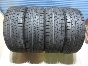 ★2021年式　205/55R16 91Q　ピレリ　ICE ASIMMETRICO PLUS　205/55/16　残溝8ｍｍ　スタッドレスタイヤ　4本セット