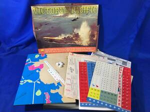 AA24サ△ボードゲーム 「victory in the pacific」 太平洋戦の勝利 アバロンヒル・ウォーゲーム 和訳付 レトロ