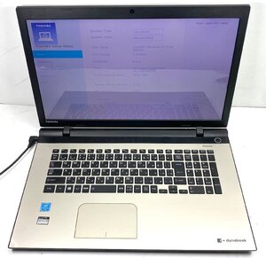 NT: 17.3型☆TOSHIBA BX/67TG Pentium 3825U 1.90GH/メモリ：4GB/ 無線/ DVD/ノートパソコン