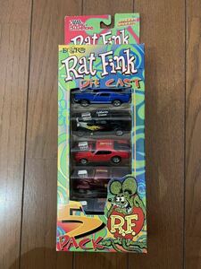 レア！2000年Racing Champions DIE CAST 1/64 RATFINK EDROTH MOONEYESラットフィンク エドロスムーンアイズ