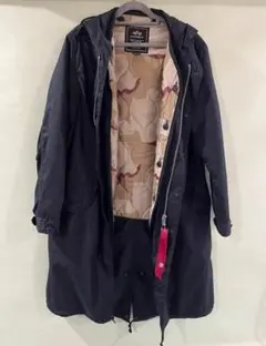 ALPHA INDUSTRIES モッズコート  サイズM 黒