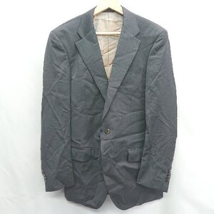 ◇ ⊇ Dormeuil　ドーメル ウール100% 長袖 ジャケット サイズM ブラック メンズ E