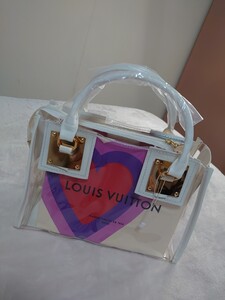 ☆ ルイヴィトン 限定ショッパー＆クリアバッグのセット♪ Louis Vuitton ショップ袋 ブランドショッパー クリアトート白 ブランド紙袋 