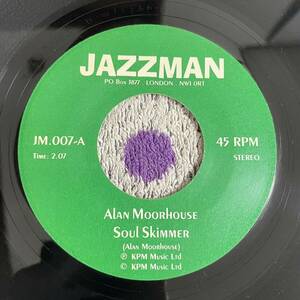 【7inch】即決 中古【ALAN MOORHOUSE / SOUL SKIMMER / KEITH MANSFIELD / MORNING BROADWAY】7インチ EP■JM007 jazzman soul funk koco