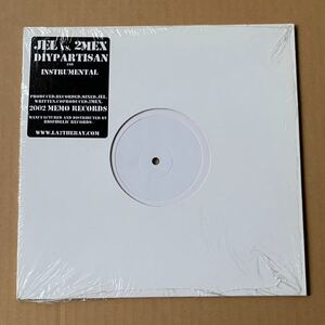 Jel vs. 2Mex D.I.Y. Partisan 10インチ USオリジナル Memo Records BIO Of Mexican Descent mary joy anticon アングラ