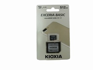 【未使用】 キオクシア KIOXIA microSDXCカード KMSDER45N512G