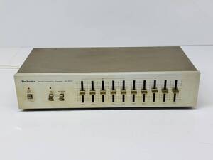 ★【希少・レトロ】Technics テクニクス SH-8010 イコライザー 音出し・音の変化確認済み 管理番号11152