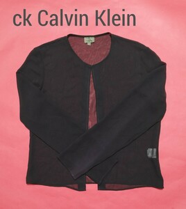 【美品】ck Calvin Klein(シーケーカルバンクライン)シアートップス