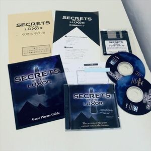 Z12762 ◆SECRETS OF THE LUXOR　Macintosh PCソフト ※ディスク、説明書等のみ