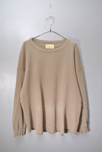 cantate Thermal L/S Shirt カンタータ サーマル 長袖 Tシャツ グレージュ 44