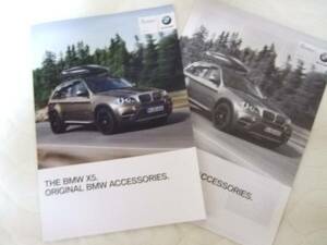 ★【BMW NEW X5】アクセサリーカタログ/2012年/価格表付