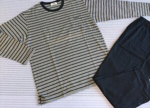 ◆新品★難あり・6割引き◆renoma◆婦人用・長袖◆パジャマ/ホームウエア♪Mサイズ★綿１００％★日本製★送料600円