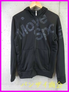 029c49◆良品◆DESCENTE デサント【MOVE SPORTS ムーブスポーツ】フーディ ジャージジャケット M/パーカー/ウインドブレーカー/ポロシャツ