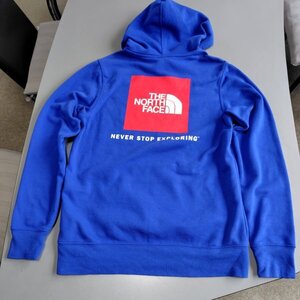 ★未使用★ノースフェイス プルオーバー パーカー 青 Sサイズ USサイズ★THE NORTH FACE ブルー ストリート スケーター★