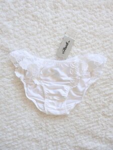 新品タグ付き！【送料込】SIMONE PERELE　シモーヌペレール　ショーツ　S/FR42 EUR40 INT XS　ホワイト　アンダーウェア　上品　6446477