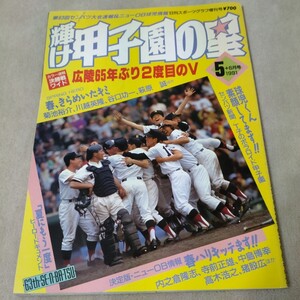 輝け甲子園の星　1991年5＋6月号　センバツ広陵65年ぶり2度目のV　高校野球