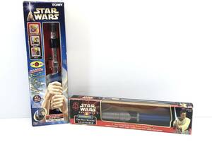 ★TOMY スター・ウォーズ ライトセイバー 当時物 アナキン・スカイウォーカー 2個セット 現状品★