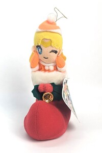 セーラーヴィーナス　クリスマス　19cmぐらいです　セーラームーン　ぬいぐるみ　当時物　タグ付きですが折れ、キズ、カスレ等あり　