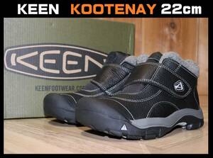 特価即決 【未使用】 KEEN ★ KOOTENAY 防水 ブーツ 22cm ★ キーン 防水透湿メンブレン ウォータープルーフレザー 防滑ソール 箱付き