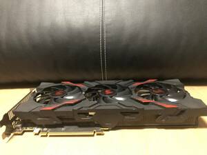 【中古品】【PowerColor】【動作確認済】グラフィックボード AMD Radeon RX VEGA56 HMB2 8GB RED DRAGON ビデオカード【管理：10000020】