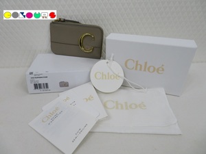 〔COLOURS〕 新品同様■２１’ＳＳ■ＣＨＬＯＥ　Ｃ■カードケース■Ｌ字型コインケース■Ｍｏｔｔｙ　Ｇｒｅｙ■ＣＨＬＯＥ