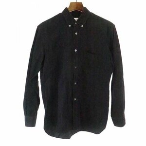 COMME des GARCONS SHIRT コムデギャルソンシャツ 16AW コーデュロイボタンダウンシャツ ブラック XS メンズ ITKCQPGNBQG6