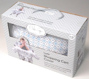 新品 BABY LOUNGE Luxe カート カバー プロテクター 赤ちゃん 幼児用 6か月～4歳 15kgまで ショッピングカート ハイチェアーなどに １