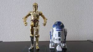 バンダイ スターウォーズ プラモデル (完成品/ジャンク) 1/12 C-3PO & R2-D2 ２体セット