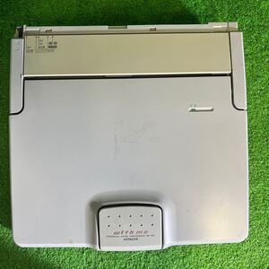 日立 中古ワードプロセッサー HITACHI With me BF-30L、通電ジャンク品