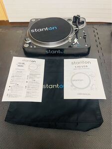 ◇ STANTON スタントン レコードプレーヤー T.92USB ターンテーブル 説明書付き コード欠品 通電確認済み