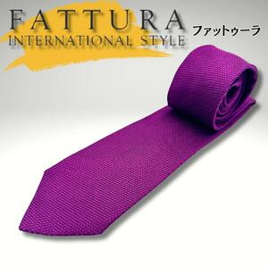 FATTURA ファットゥーラ　ネクタイ　バイオレット系