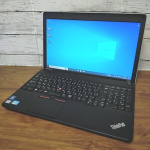 ★良品★バッテリー良好★Lenovo ThinkPad Edge E530★Core i5-3210M 2.50GHz HDD500GB メモリ4GB カメラ DVD Bluetooth Win10 Pro★180