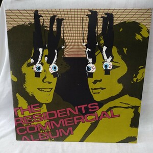 n-302◆レジデンツ/コマーシャルアルバム 輸入盤 キャピタルコーポレーション レコード LP◆状態は画像で確認してください