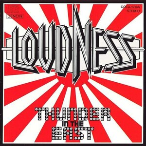 ＊中古CD LOUDNESSラウドネス/THUNDER IN THE EAST 1985年作品5thアルバム 94年再発盤 高崎晃 樋口宗孝 日本コロムビアリリース