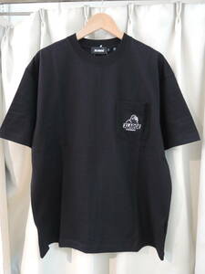 X-LARGE エクストララージ XLARGE EMBROIDERY SLANTED OG S/S POCKET TEE ブラック Lサイズ 最新人気品 送料\230~ 