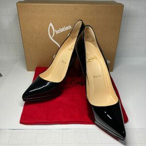 ★キレイ★Y-506★本物クリスチャンルブタン★Christian Louboutin★ハイヒール★38★箱★DEY★売切り★